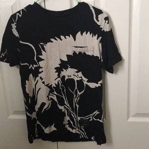 Black Floral T-Shirt